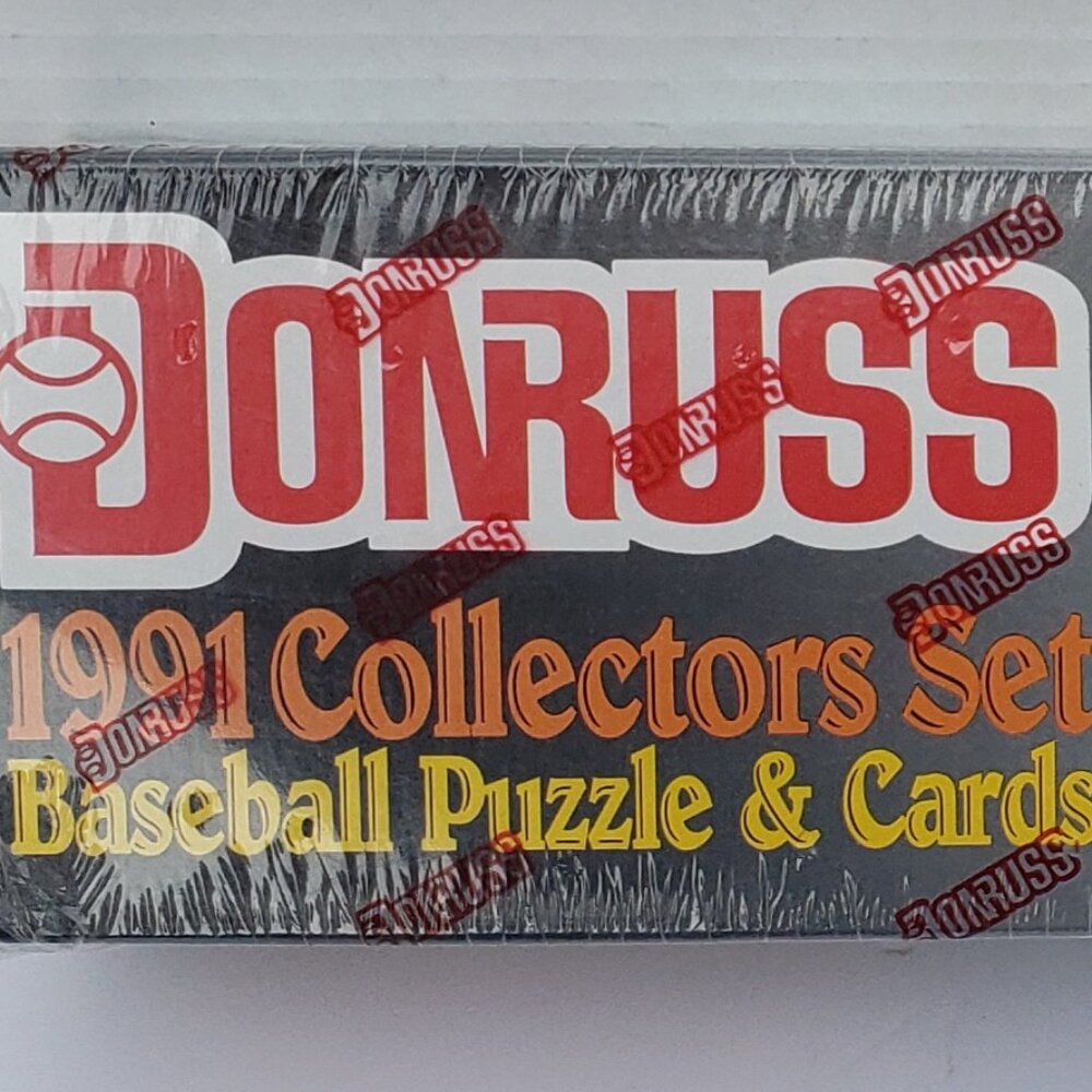 Donruss 1991 Baseball Collector's Set Cards & Puzzles